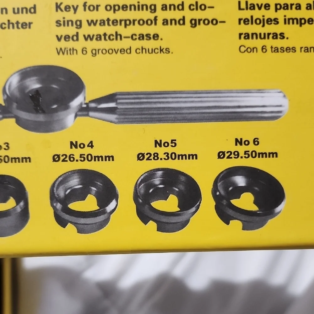 Yong Hiang Watch Case Opener Set